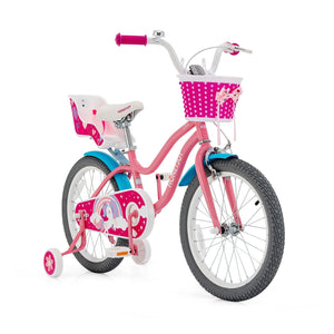 Kids Bicycle with Training Wheels and Basket for Boys and Girls Age 3-9 Years-18 inches view 4