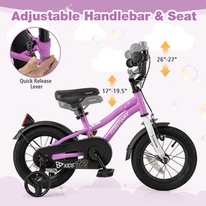 Kids Bike 12-Inch Children Training Bicycle with 2 Brake for 3-4 Years Old view 6