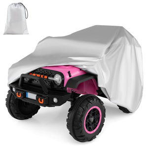 (Only Cover) Kids Car Cover for Power Ride-On Toy Car with Storage Bag view 4