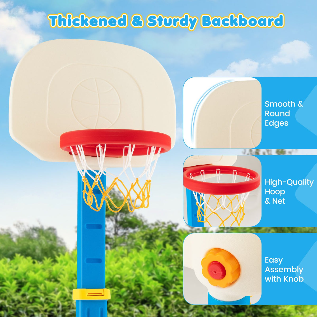 Kids Children Basketball Hoop Stand view 7