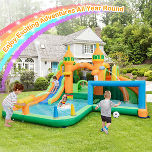 Kids Inflatable Water Slide for Yard Lawn (Without Blower) view 2