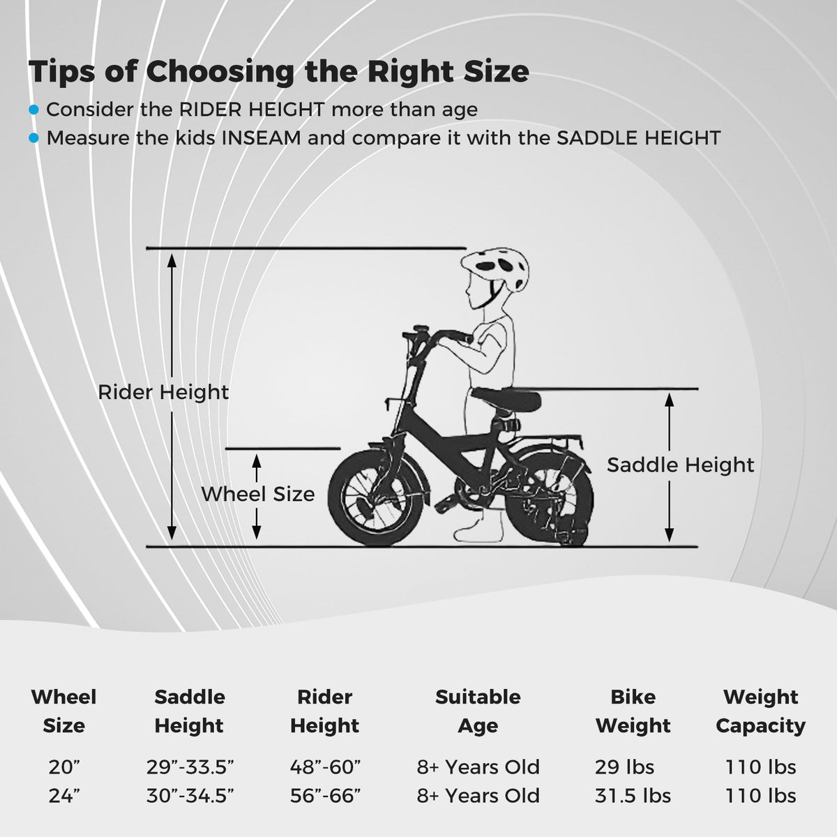 Kids Mountain Bike 20 24 Inch Child Bicycle for Boys Girls Aged 8+ Years Old Black-24 Inch view 5