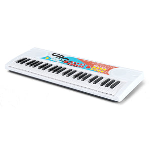 Kids Piano Keyboard 49 Keys Portable Electric Keyboard Piano with 8 Rhythms 8 Tones-White view 4