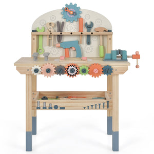 Kids Play Tool Workbench with Realistic Accessories view 4