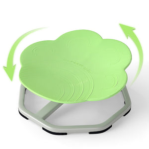 Kids Sensory Swivel Chair Cat Claw 360° Spinning Chair with Non-Slip Metal Base-Green view 4