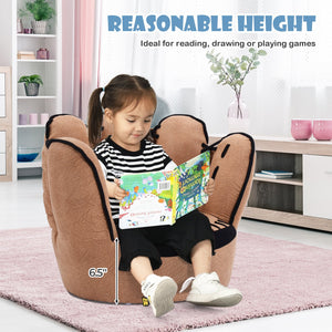 Household Five Fingers Baseball Glove Shaped Kids Leisure Upholstered Sofa view 5