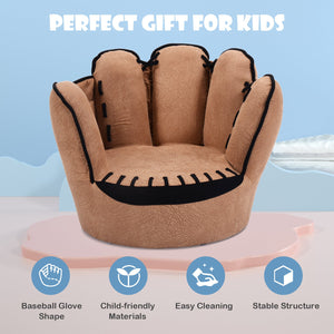 Household Five Fingers Baseball Glove Shaped Kids Leisure Upholstered Sofa view 6