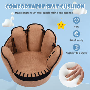 Household Five Fingers Baseball Glove Shaped Kids Leisure Upholstered Sofa view 8