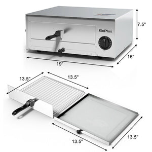 Kitchen Commercial Pizza Oven Stainless Steel Pan view 4