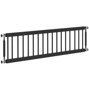 26"-37" Dog Gate, Adjustable Pet Gate, Fits 10" Tall with 2 Extension