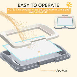 18" x 13" Pee Pad Holder, Dog Potty Tray for Indoor Outdoor – view 3