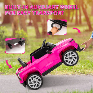 Qaba 12V CHEVROLET SILVERADO EV RST Licensed Kids Car w/ Remote, Spring Suspension, Soft Start, Training Wheels