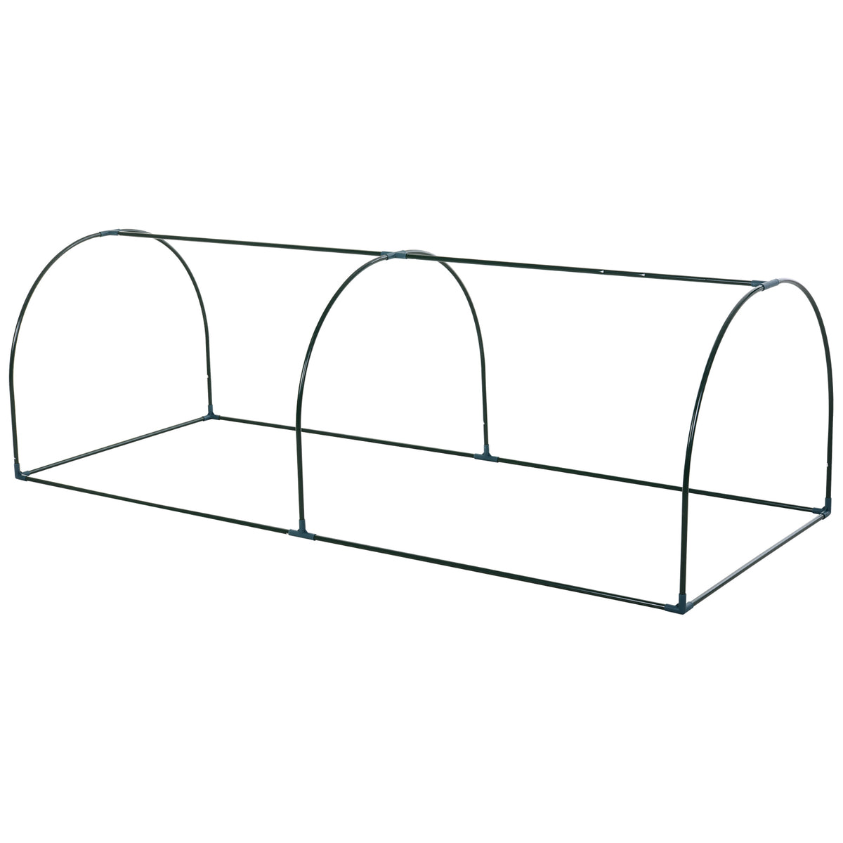 8' x 3' x 2.6' Mini Greenhouse Portable Hot House for Plants with Zippered Doors for Outdoor, Indoor – view 6