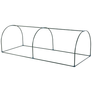 8' x 3' x 2.6' Mini Greenhouse Portable Hot House for Plants with Zippered Doors for Outdoor, Indoor – view 6