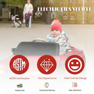 Lexus LC500 Licensed Kids 12V Ride Remote Control Electric Vehicle-Red view 6