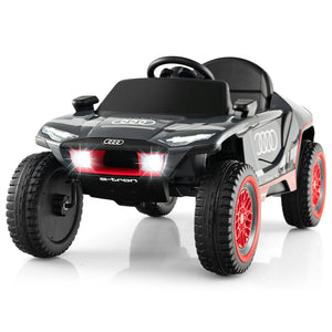 Licensed Audi Kids Ride On E-tron Racing Car-Gray view 4