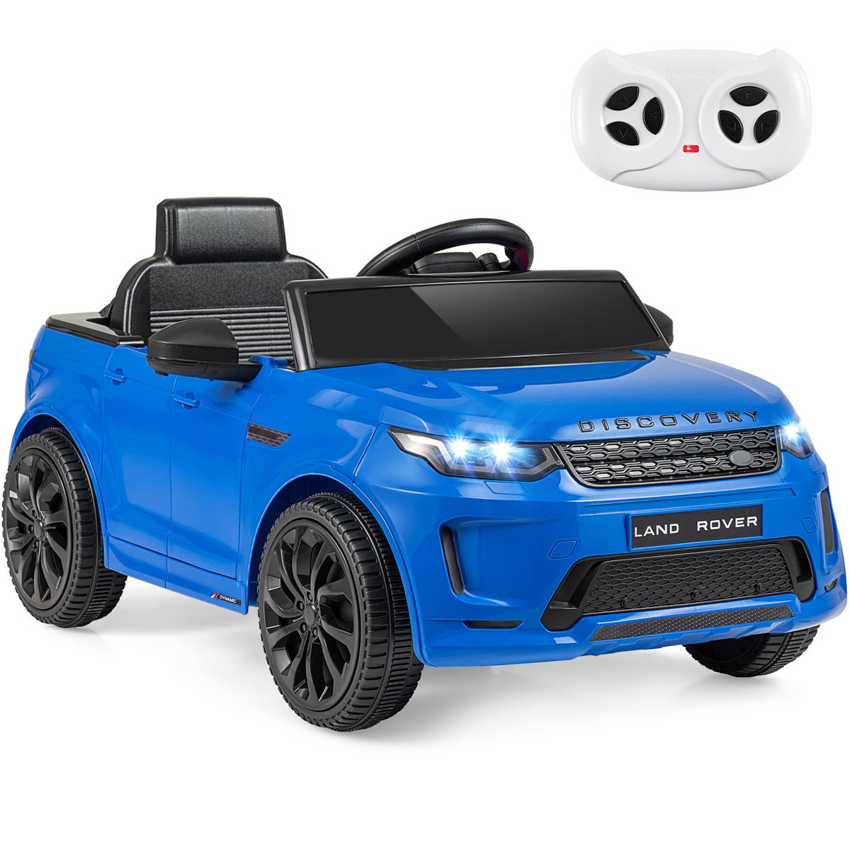Licensed Land Rover Kids Ride on Car 12V Battery Powered Kids Electric Car-Navy