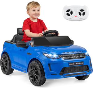 Licensed Land Rover Kids Ride on Car 12V Battery Powered Kids Electric Car-Navy view 3