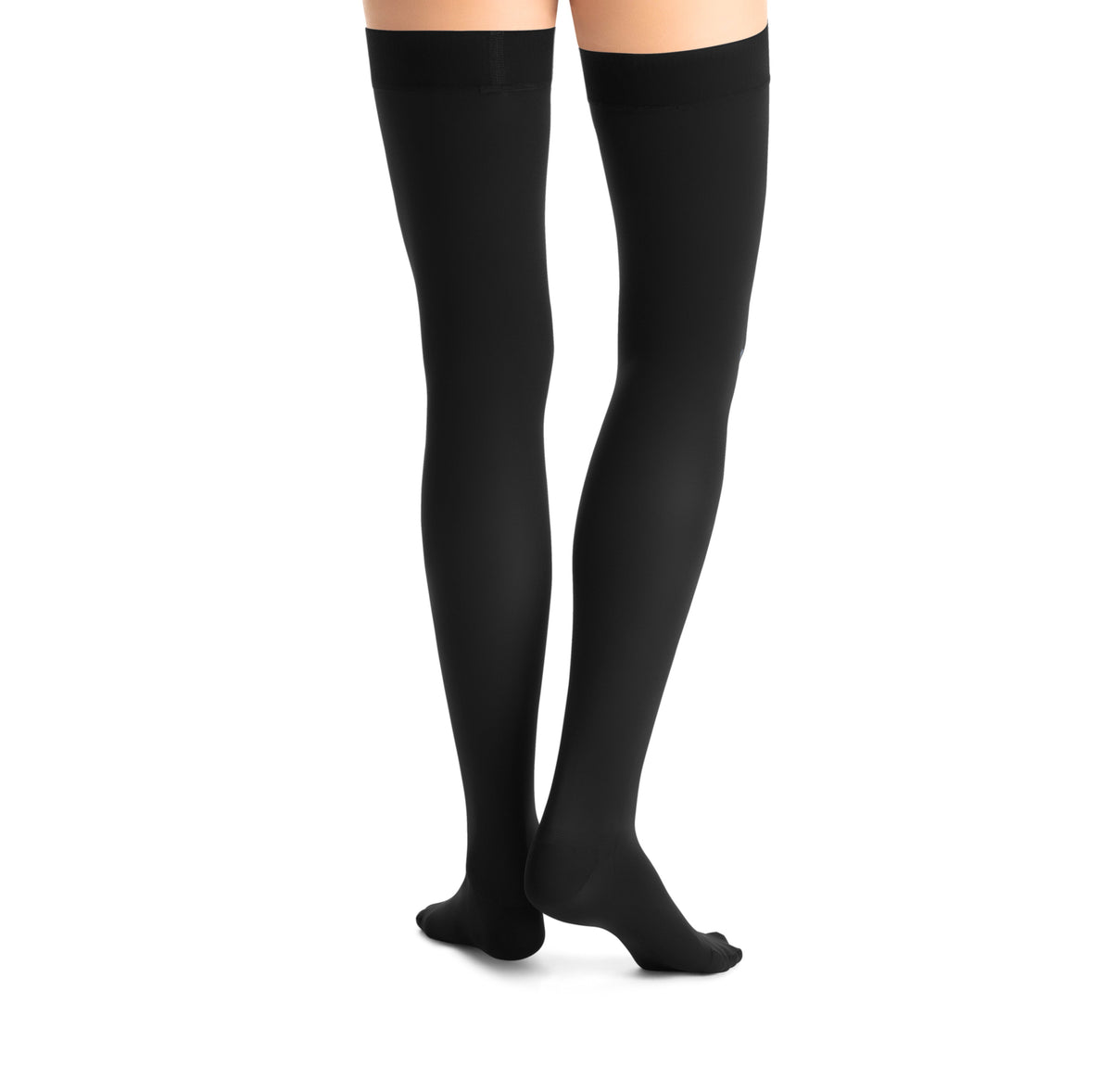 JOBST Opaque Sensitive Band 15-20 mmHg Thigh High Closed Toe