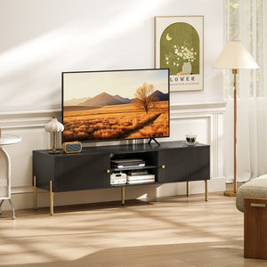 TV Stand for TVs up to 65", Entertainment Center with 2 Open Shelves – view 7
