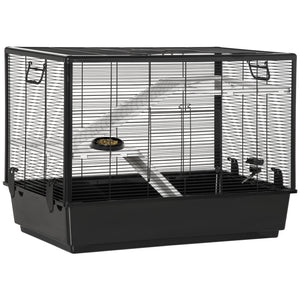 3-tier Hamster Cage, Guinea Pig Cage, Pet Chinchillas Play House Indoor with Accessories Food Dish Water