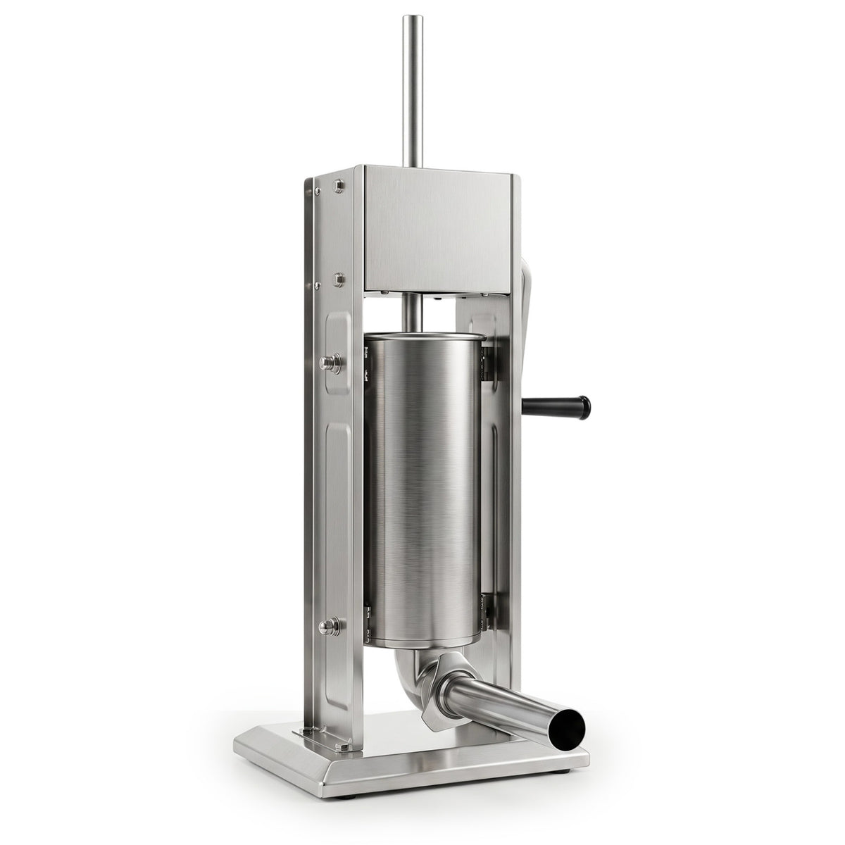 Manual Sausage Stuffer with 2 Speeds & 4 Stuffing Tubes for Commercial Home-5 L view 3