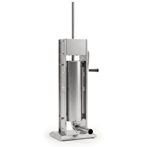 Manual Sausage Stuffer with 2 Speeds & 4 Stuffing Tubes for Commercial Home-7 L