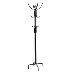 Metal Coat Rack with 12 Hooks