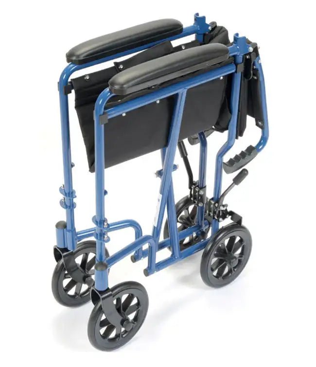 MOBB MHTC Lightweight Transport Chair, 19" Seat, Lifetime Warranty