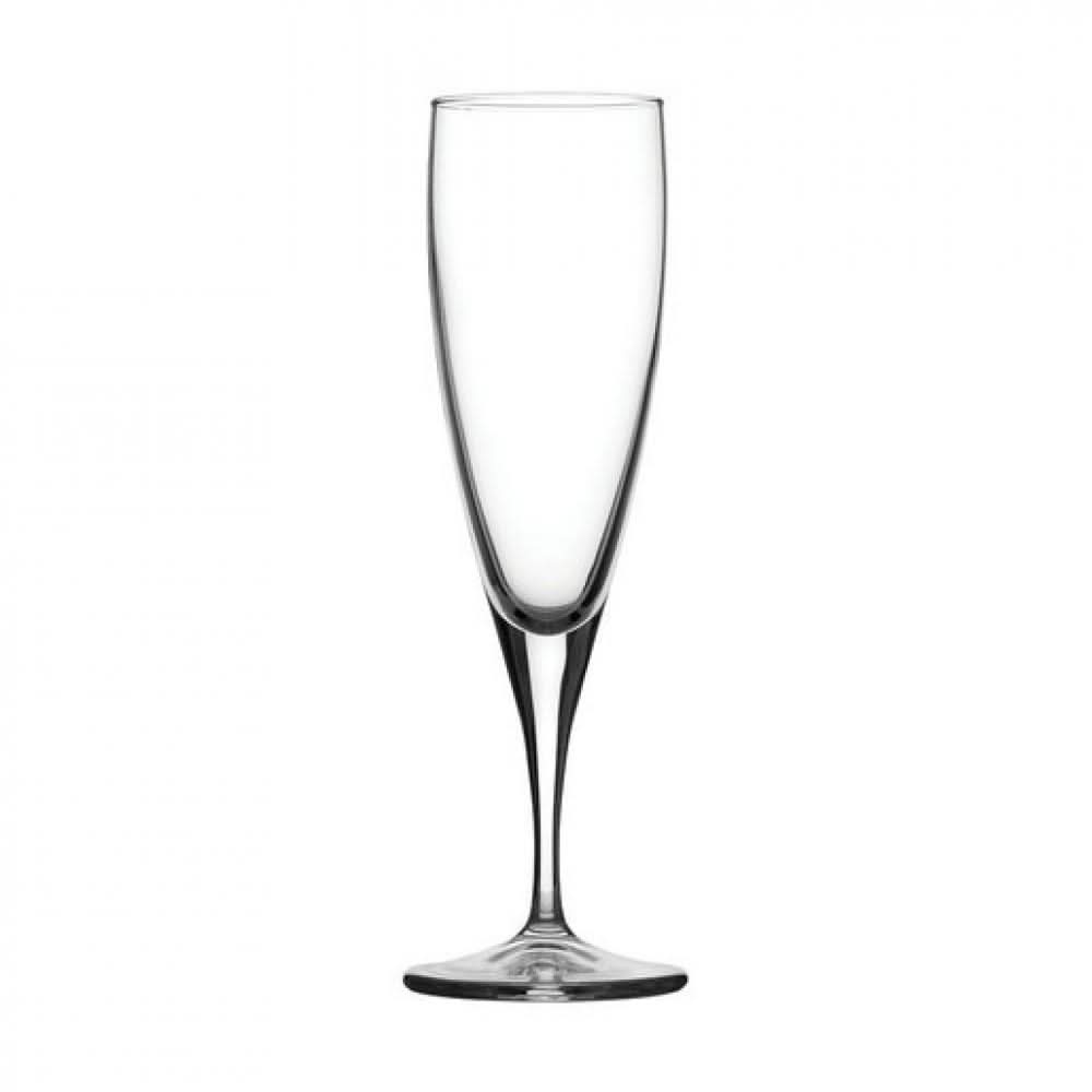 Milano Champagne Flutes, Set of 4, 7 oz Slim Sparkling Wine Glasses | Kitchen Smart