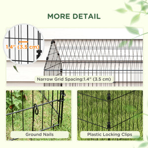73" Small Animal Cage with Roof, Indoor/Outdoor Use,  for Chicken, Rabbits, Chinchillas