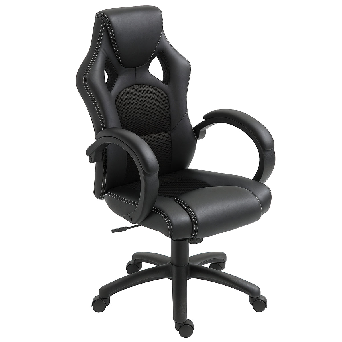 Racing Gaming Chair Office Chair Computer Desk Gamer Chair with Swivel Wheels, Padded Headrest – view 15