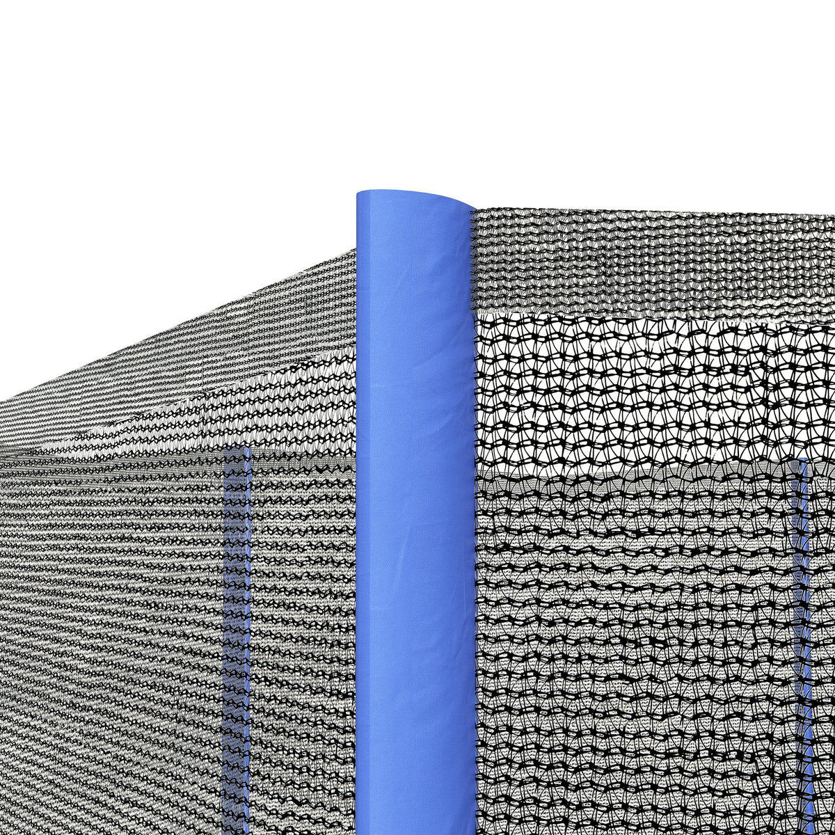 Soozier Trampoline Net Enclosure, Trampoline Netting Replacement with Zippered Entrance for 12ft Round Trampoline