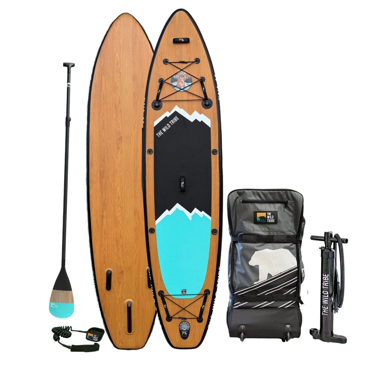 Naïa 11' Inflatable Paddleboard, All-Around SUP, 325 lb Capacity | The Wild Tribe