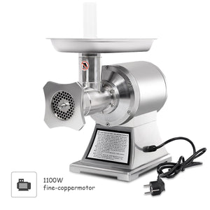 1100W Stainless Steel Heavy Duty #22 Electric Meat Grinder view 6