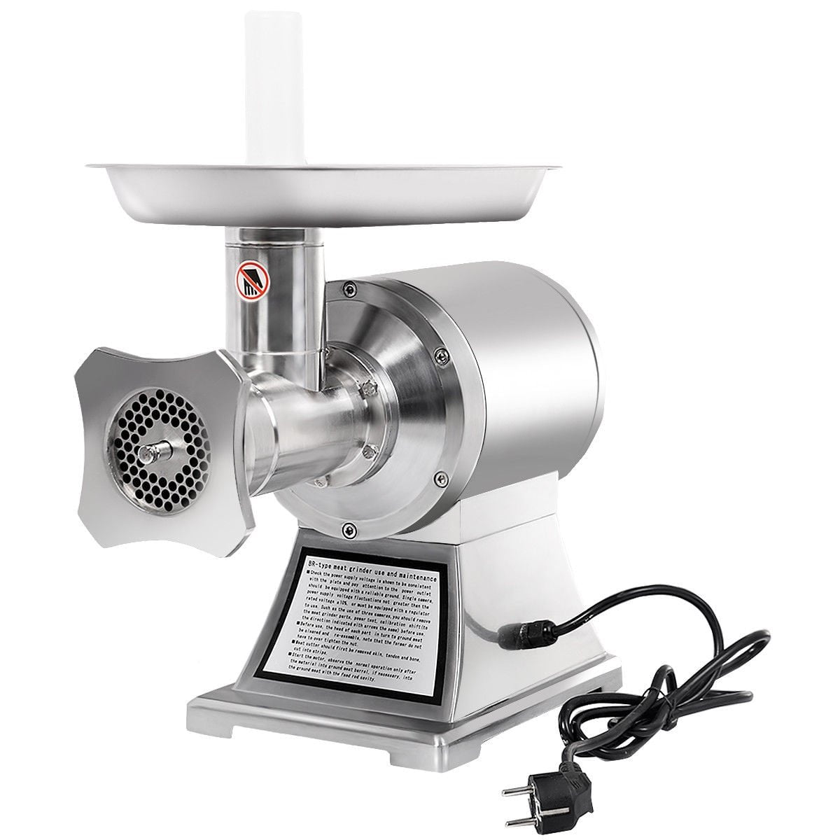 1100W Stainless Steel Heavy Duty #22 Electric Meat Grinder view 7
