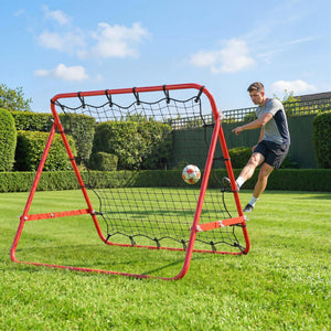 Volleyball Rebounder Net Football Training Aid Kickback Target Play Red – view 6