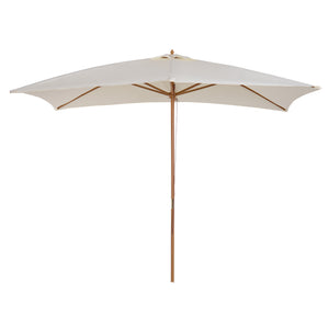 Patio Umbrella Market Patio Sun Umbrella Rectangle Cream White