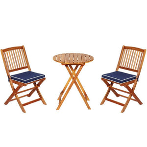 Patio Bundle: Outdoor Furniture Set+Patio Umbrella+Patio Swing+Bistro Set view 4