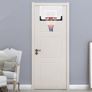Over-The-Door Mini Basketball Hoop Includes Basketball and 2 Nets view 2