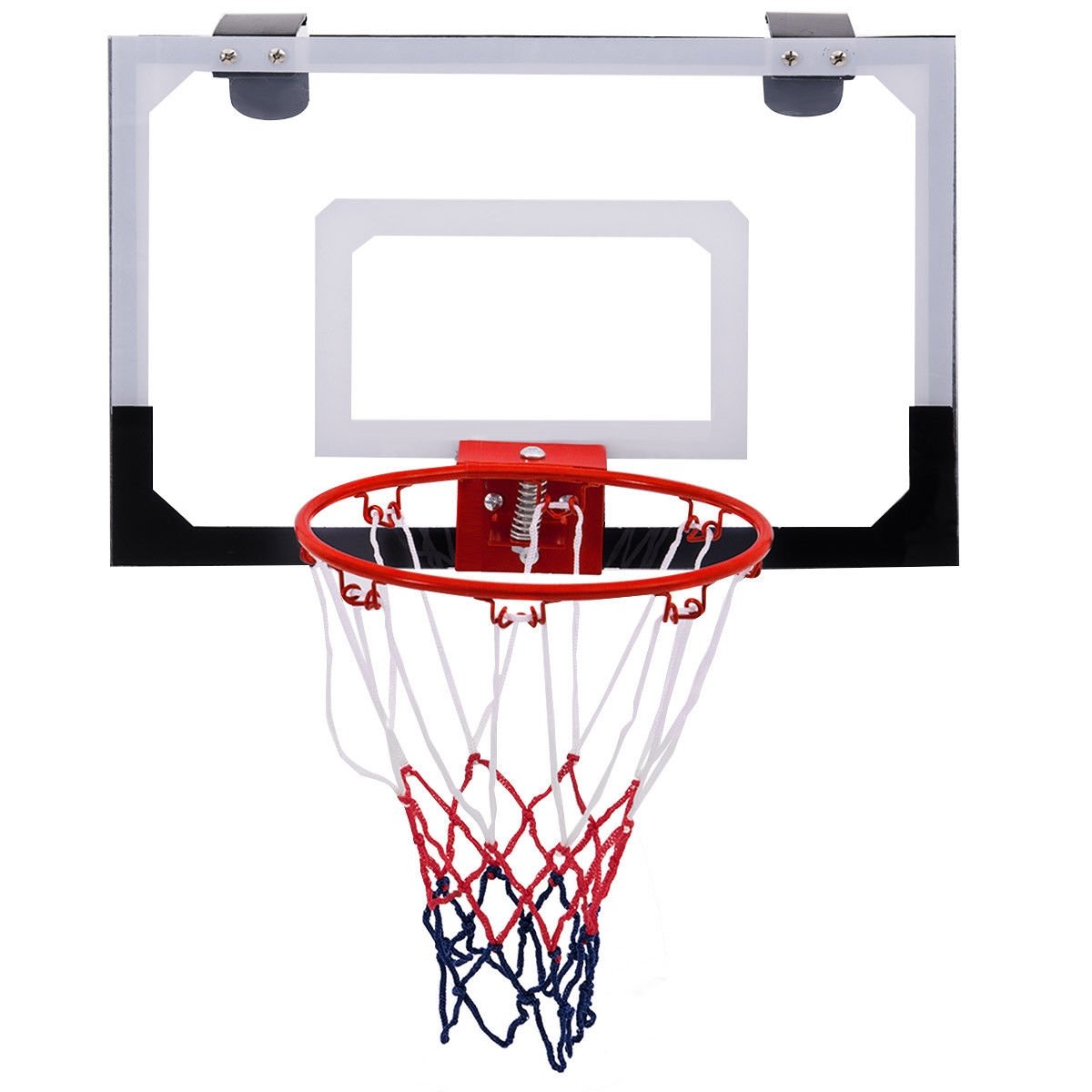 Over-The-Door Mini Basketball Hoop Includes Basketball and 2 Nets view 6