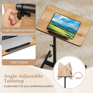 Overbed Rolling Food Tray Table view 8