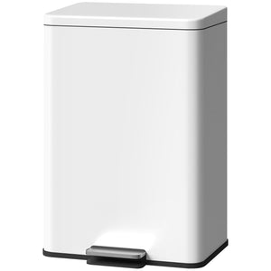 Garbage Bin, Soft-Close Trash Can with Foot Pedal, 5 Gallon (20 L) Garbage Can with Removable Inner Bucket – view 8
