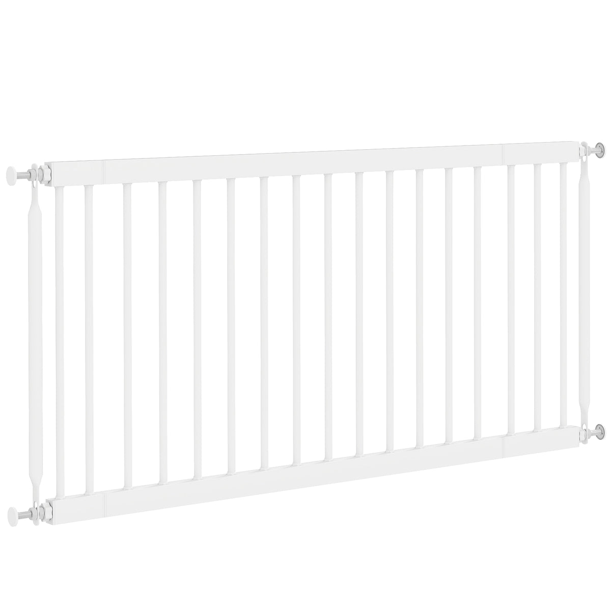 26"-37" Dog Gate, Adjustable Pet Gate, Fits 10" Tall with 2 Extension – view 36