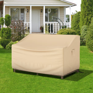 Patio Furniture Cover with Padded Handle and Click-Close Straps-60 x 43 x 30 inches view 2