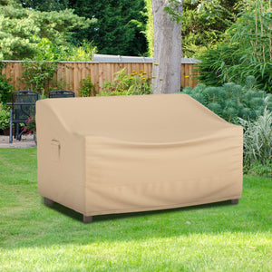 Patio Furniture Cover with Padded Handle and Click-Close Straps-60 x 43 x 30 inches view 3