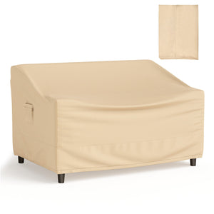 Patio Furniture Cover with Padded Handle and Click-Close Straps-60 x 43 x 30 inches view 4