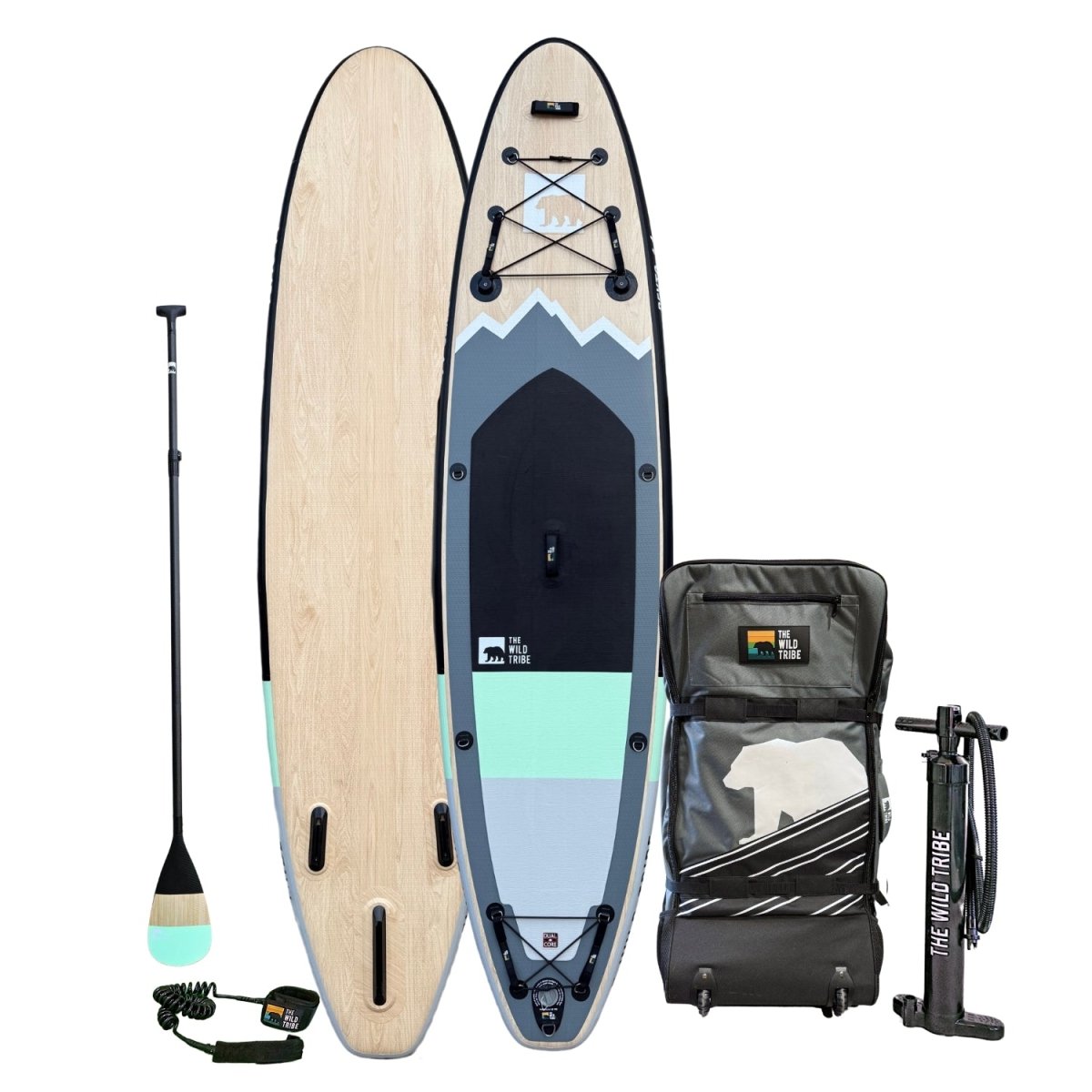 Peyto 10' Inflatable Paddleboard, Blue or Gold, All-Around SUP | The Wild Tribe