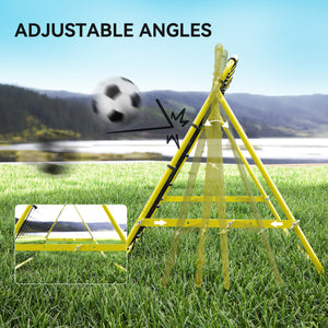 Volleyball Rebounder Net Football Training Aid Kickback Target Play Red – view 18