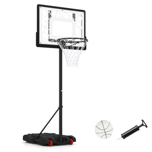 Pool Basketball Hoop with LED for Driveway Poolside Night Training view 3